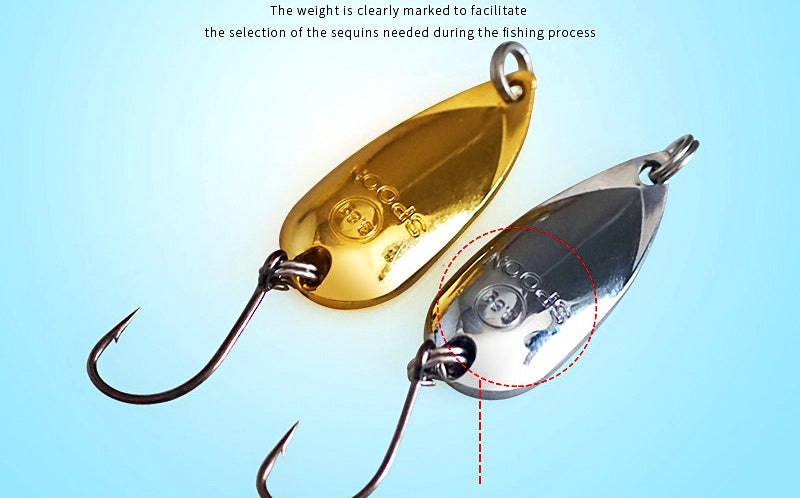 Holographic Cicada Spoon Lure, 2.5 g & 3.8 g (0.09 & 0.13 oz) – product photo