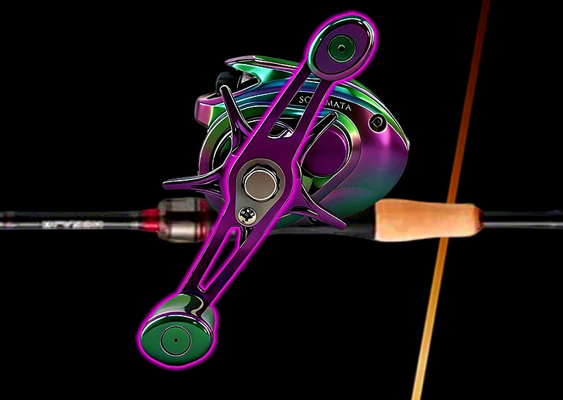 Baitcasting Reel, Magnetic Brake, Aluminum Spool, Left/Right – product photo
