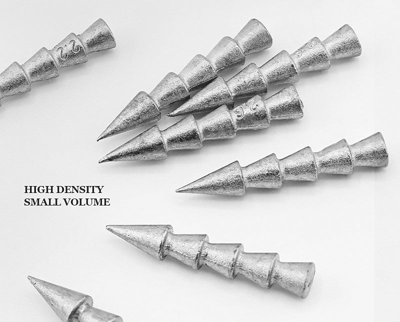 Alloy Neko Rig Insert Weights, 0.014–0.109 oz (0.4–3.1 g) – product photo