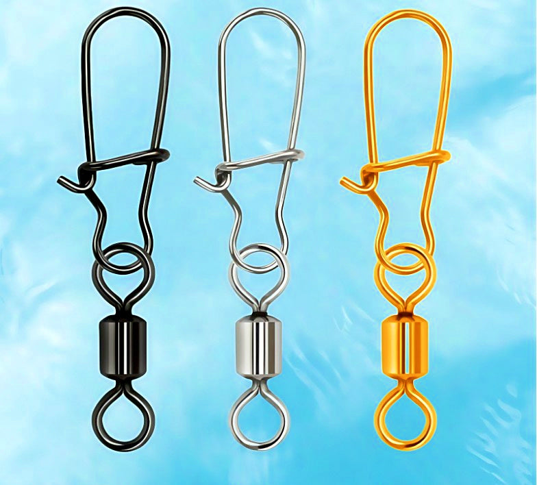 Snap Swivel with Figure-8 Ring, Sizes 5/0 to 14 – product photo