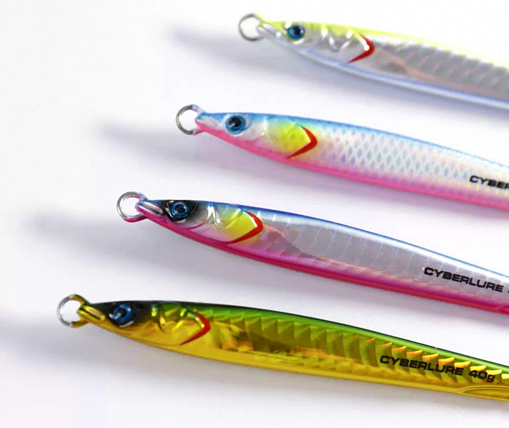 Slim Metal Jig, 40–80 g (1.4–2.8 oz), Glow/Ripple Colors – product photo
