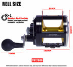 TG12000 Conventional Reel for Saltwater Boat Fishing – product photo