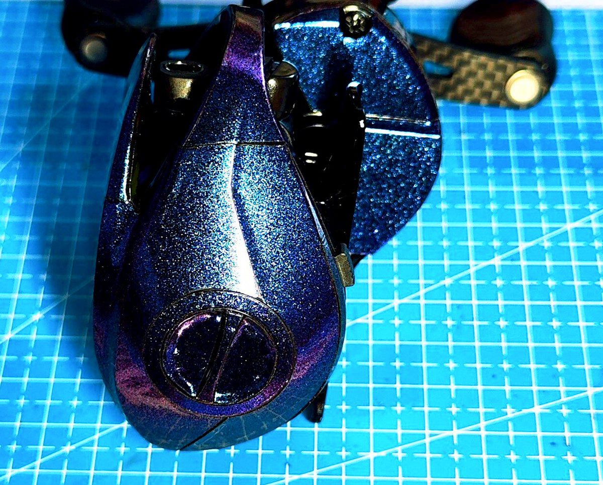 Pre-Cut Baitcasting Reel Wrap Film Kit, Left or Right Hand – product photo