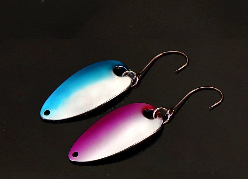 Metal Spoon Lure with Hook, 2.5 g (0.09 oz), 6 Colors – product photo