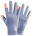 Sun Protection Fishing Gloves, 2-Finger Cut & Full Finger