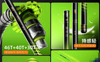Ultralight Telescopic Hand Pole, 3.6–7.2 m (11.8–23.6 ft) – product photo