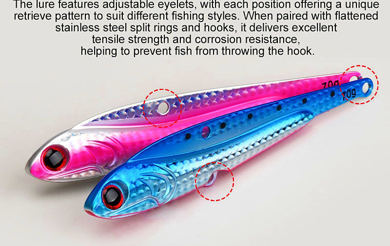VIB Metal Jig, 70 g (2.5 oz) Saltwater Lure – product photo