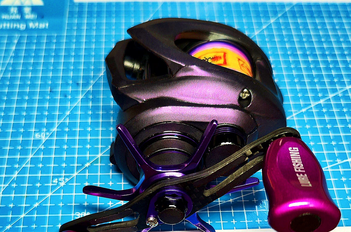 Baitcasting Reel Protective Film Sticker Kit, Pre-Cut – product photo
