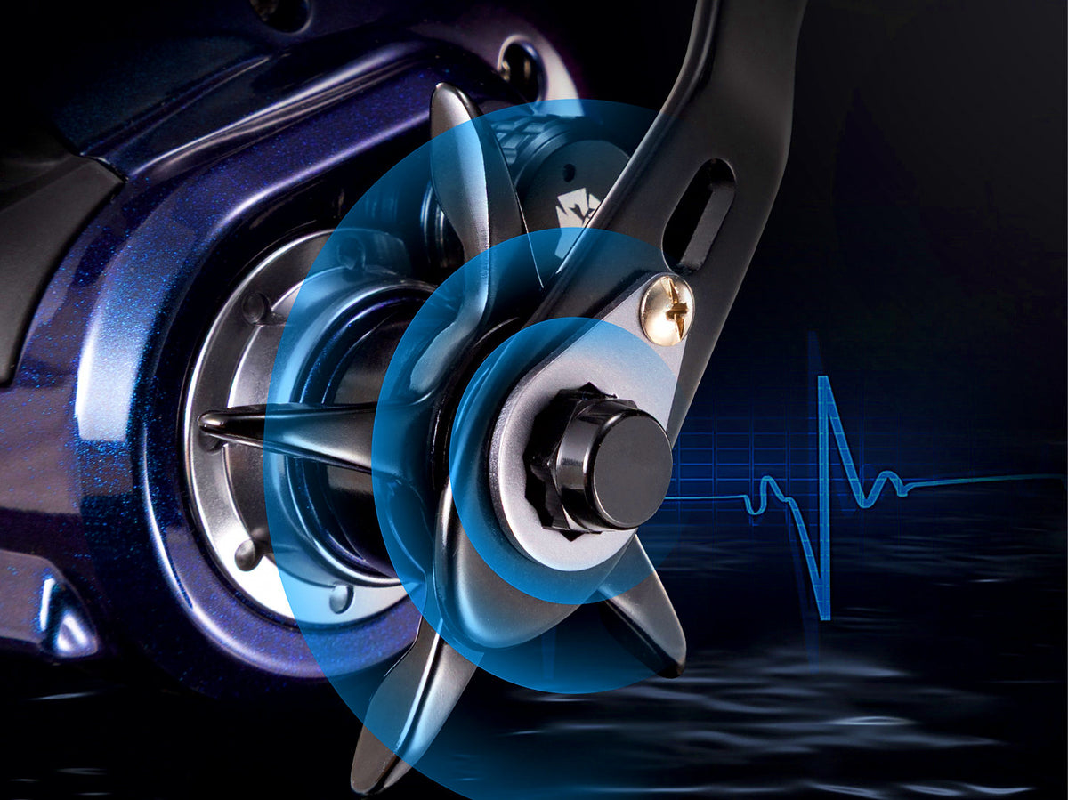 Digital Counter Baitcasting Reel, 7.6:1, Boat Fishing – product photo