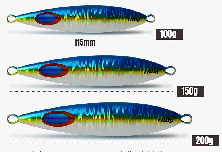 Slow Pitch Metal Jig, 100–200 g (3.5–7.1 oz) – product photo