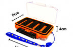 Double-Sided Clear Tackle Box for Flies and Lures, 2 Sizes – product photo