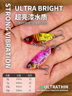 Metal VIB Blade Bait, 5–14 g (0.18–0.49 oz) – product photo