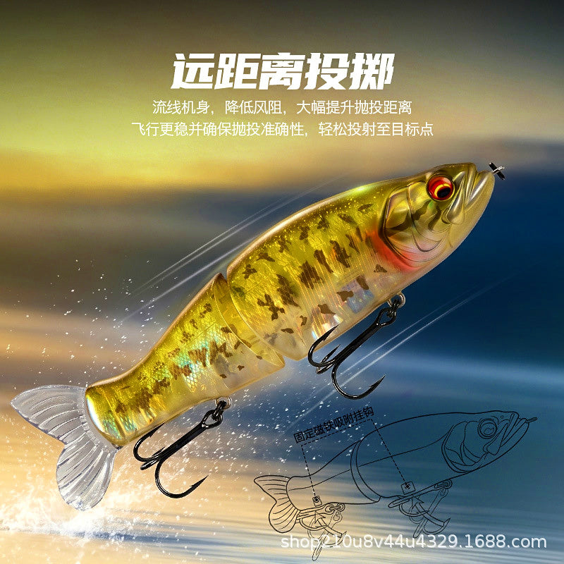 Jointed Floating Minnow Lure, 13.5 cm (5.3 in), 30 g (1.1 oz) – product photo