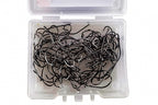 Barbed Long Shank Single Hooks, 10-Box Bulk Set, Sizes 2–34 – product photo