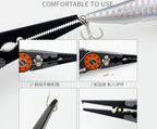 Aluminum Fishing Pliers with Sheath & Lanyard, Hook Remover – product photo