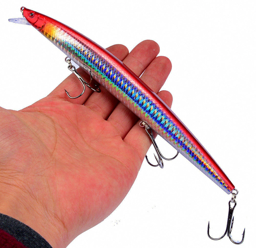 Saltwater Minnow Lure, 18 cm (7.1 in), 24 g (0.85 oz) – product photo