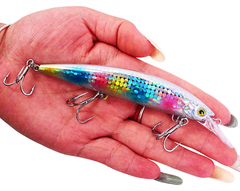 Sinking Minnow Hard Bait, 9–13 cm, 14–35 g (0.5–1.2 oz) – product photo