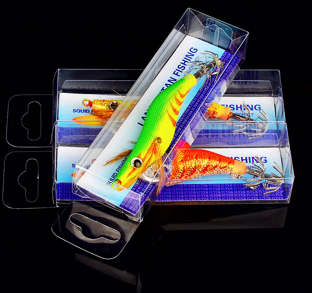 Egi Squid Jig Wood Shrimp Lure, #2.0–#3.0 – product photo