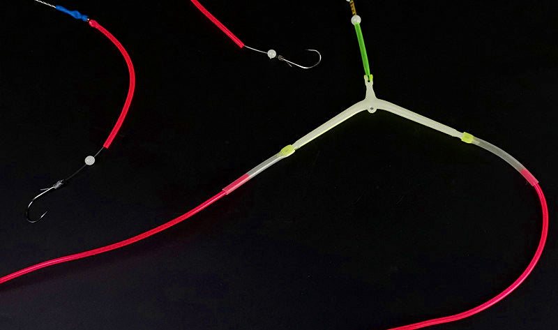 Pre-Tied Wire Leader Hook Rig, Boat & Shore Fishing – product photo
