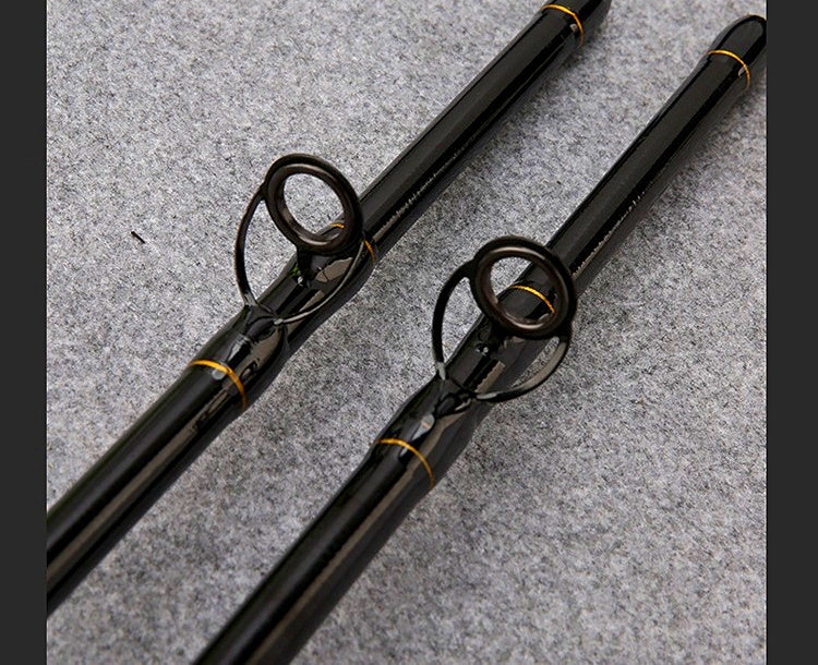 Fiberglass Boat Rod, MH Fast Action, 2-Piece, 6-10 ft – product photo