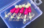 12-Prong Glow Squid Jig, Barbless, Boat Fishing – product photo