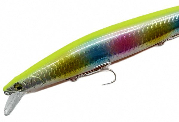 Long Cast Minnow Hard Bait, 160 mm (6.3 in), 27–33 g – product photo