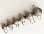 Round Quick-Release Texas Rig Sinker, 50 Pack, 0.12–0.74 oz – product photo