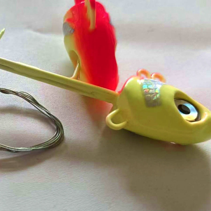 Glow LED Lead Head Jig, Double Hook, 40–60 g (1.4–2.1 oz) – product photo