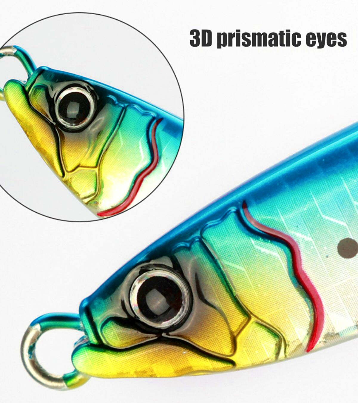 Slow-Sinking Glow Metal Jig, 60–150 g (2.1–5.3 oz) – product photo