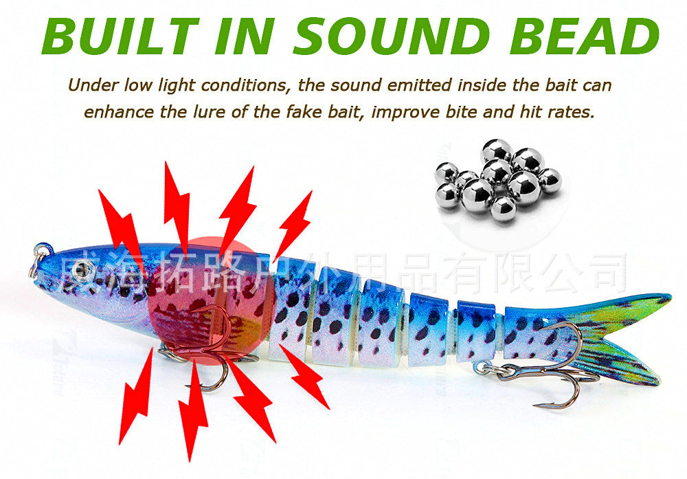 Multi-Jointed Swimbait Lure, 13.5 cm (5.3 in), 20 g (0.7 oz) – product photo