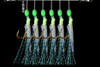 Fish Skin Sabiki Hooks, Barbed, Sizes 4–20 – product photo