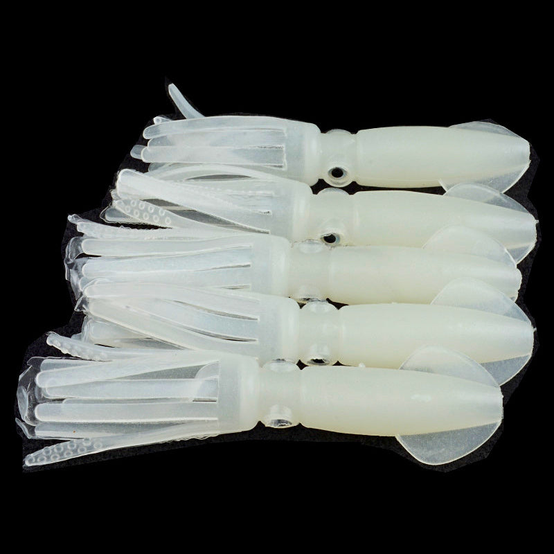 Glow Squid Soft Bait, 9.5 cm (3.7 in), 9.3 g (0.33 oz)