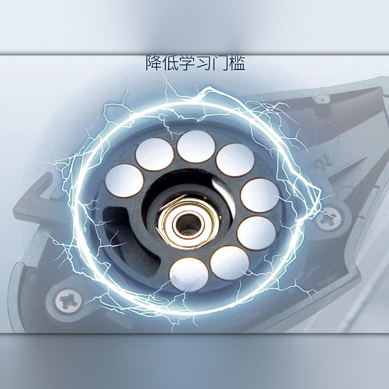 Low-Profile Baitcasting Reel, Magnetic or DC Brake