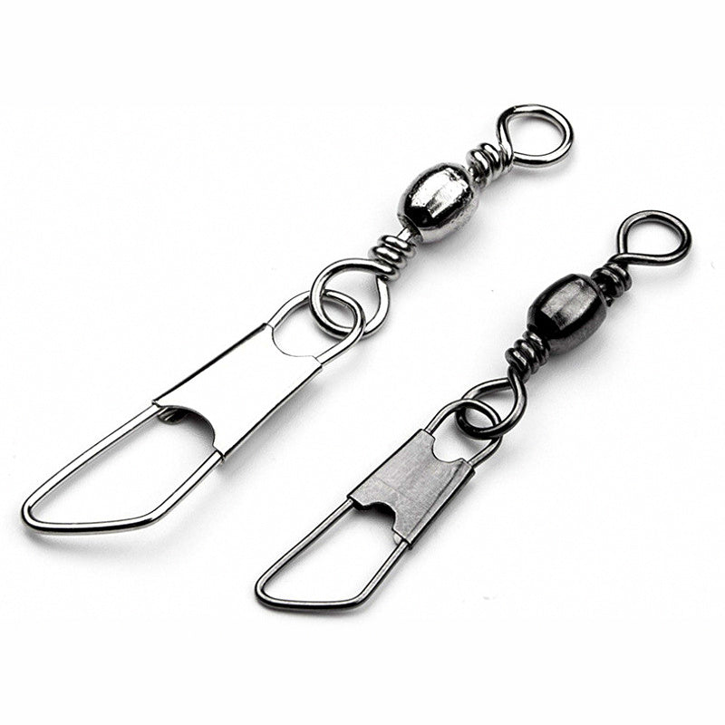 Figure-8 Ring Lure Connector Snap, Type A/B, Sizes #1–#14