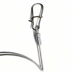 Steel Wire Leader, 20–100 cm, 0.6–1.0 mm, Bite-Proof