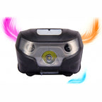 USB Rechargeable Sensor Headlamp for Night Fishing