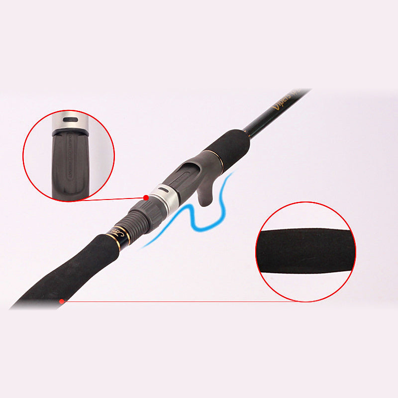 Telescopic Boat Rod, Pistol Grip, 1.7–2.3 m (5.6–7.5 ft)