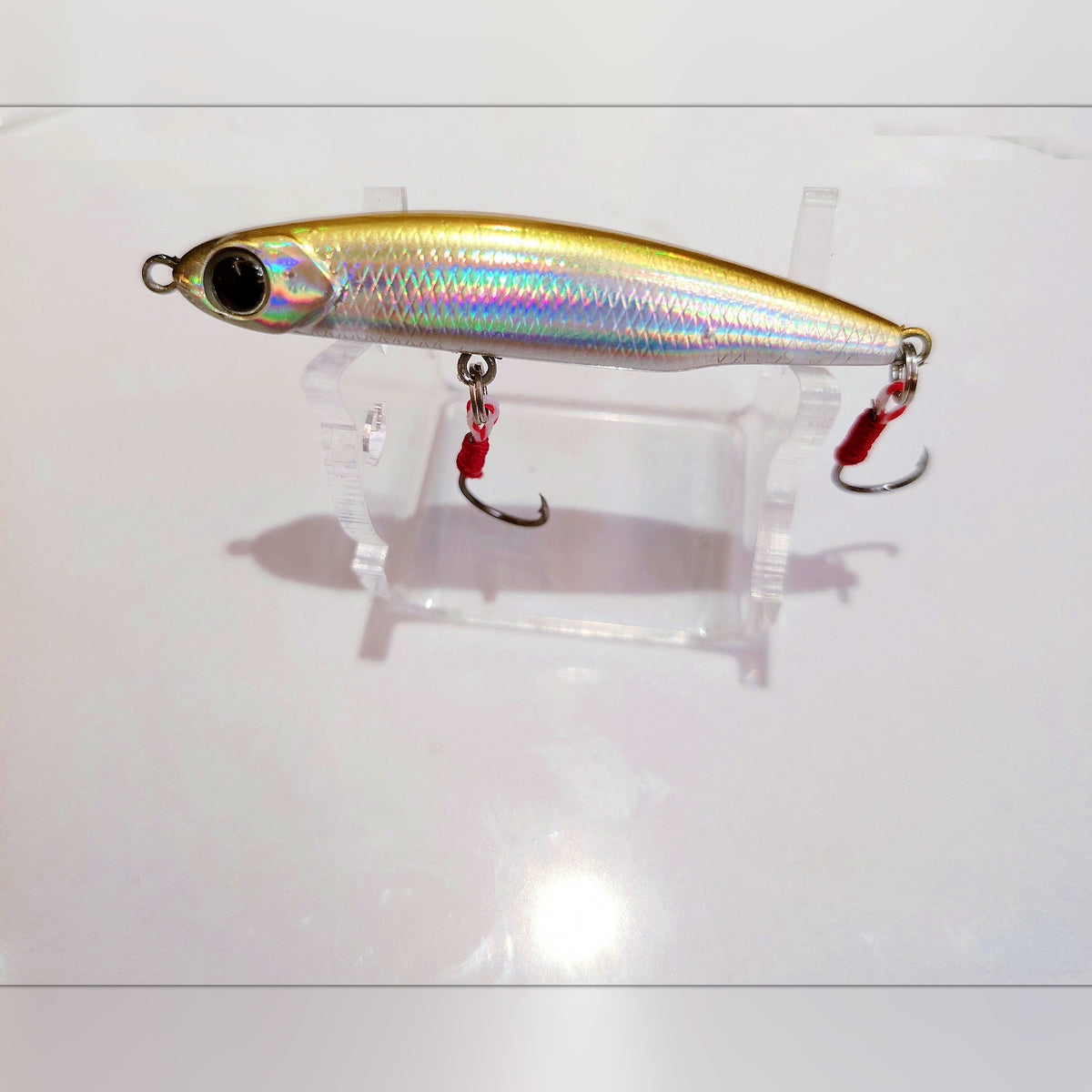 Sinking Pencil Lure, 3.5–8.5 g (0.12–0.30 oz), Single/Treble Hook