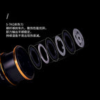 Metal Spool Spinning Reel, 6 Bearing, 7.3:1, Sizes 1000–3000