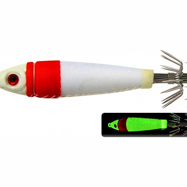 Heavy Squid Jig, Wood Shrimp Style, 80–180 g (2.8–6.3 oz)