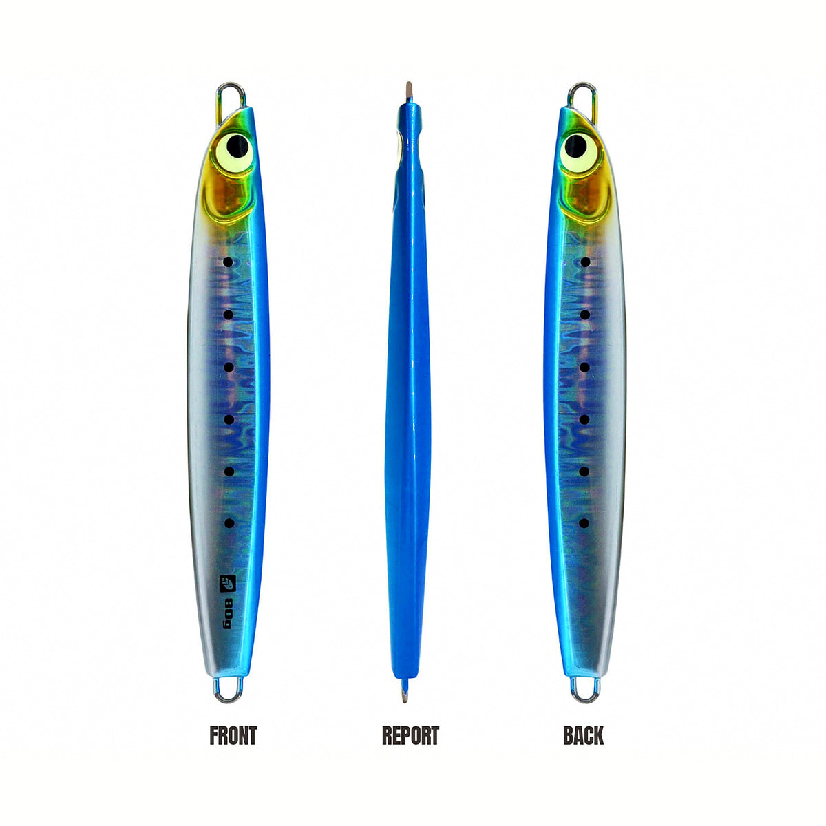 Boat Fishing Metal Jig with Hooks, 60–100 g (2.1–3.5 oz)