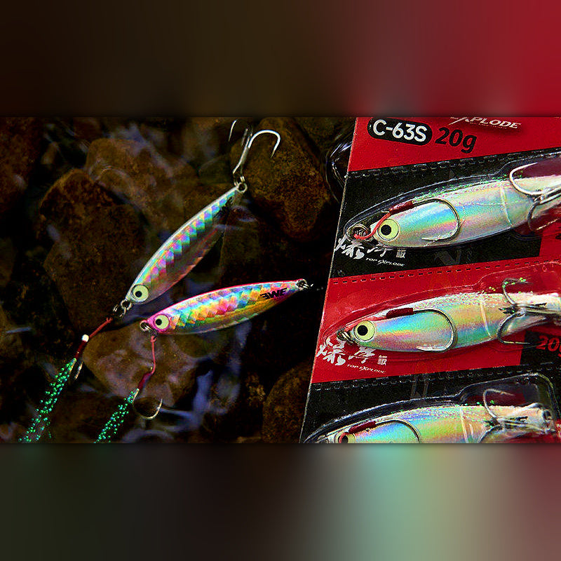 Shore Casting Metal Jig, 5-Pack, 7–20 g (0.25–0.7 oz)