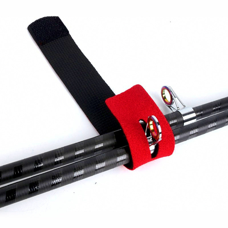 Elastic Fishing Rod Belt Strap, Nylon Rod Tie