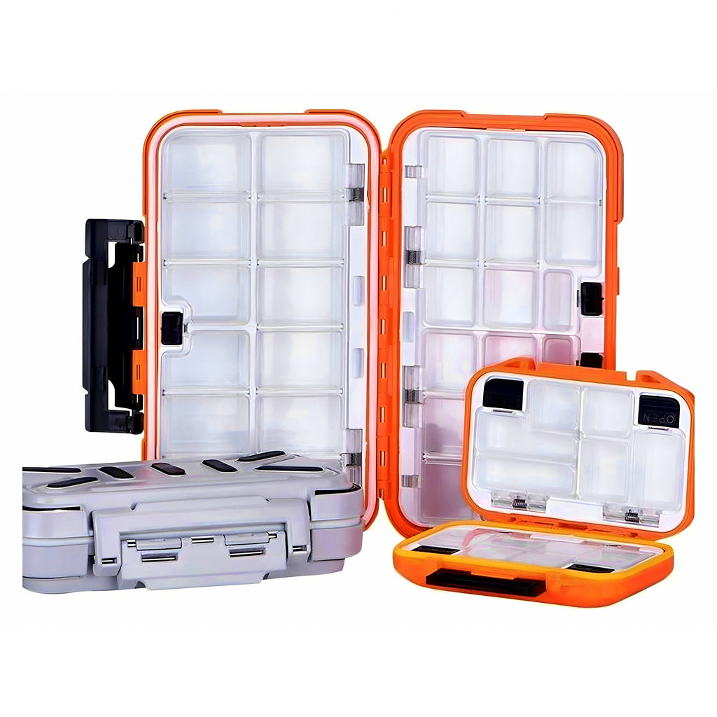 Tackle Storage Box for Hooks & Lures, 9–30 Compartments