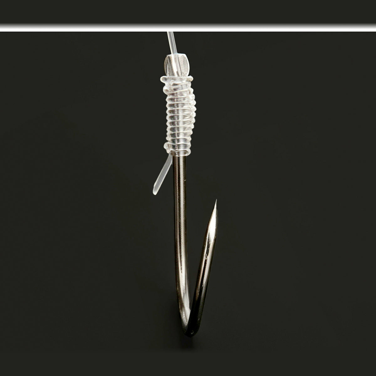 Pre-Tied Snelled Hooks, Bucket Pack of 40, 1 m Leader