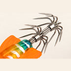 Glow Wooden Shrimp Squid Jig, 6 cm & 8 cm (2.4–3.1 in)