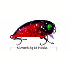 Floating Minnow Lure, 8.5 g (0.3 oz), 5.3 cm (2.1 in)