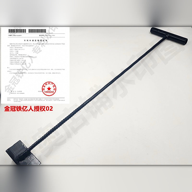 Steel Crate Pulling Hook, Wide Head, 20–120 cm (8–47 in)