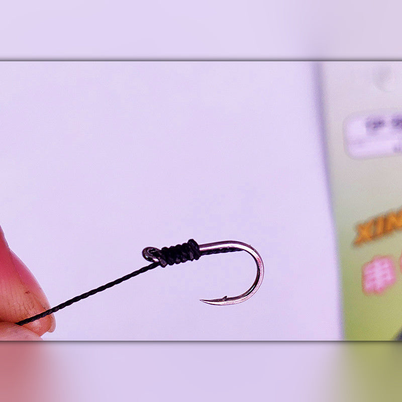 3-Hook Bait Rig, Iseni & Maruse Barbed Hooks, 20 Packs