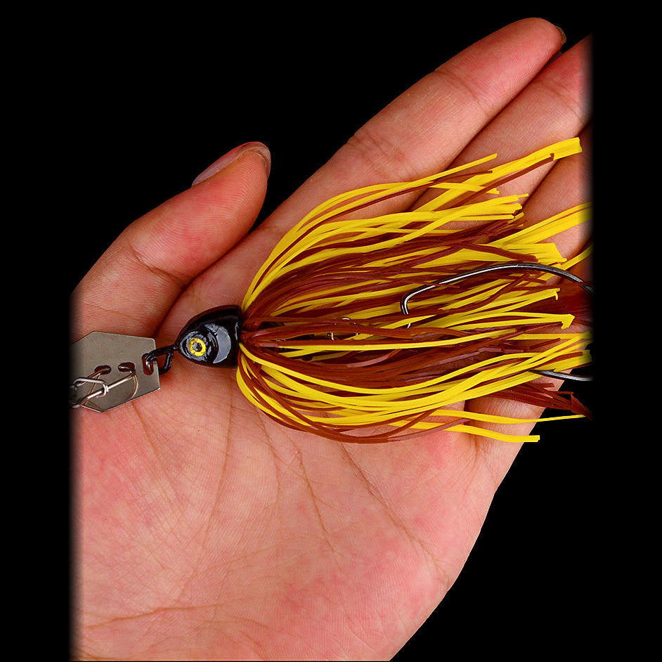 Anti-Snag Bionic Jig Lure, Beard-Style, Bass & Snakehead